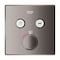 Grohe Grohtherm Smartcontrol Dual Function Therm Trim, Gray 29141A00 - alternate 4
